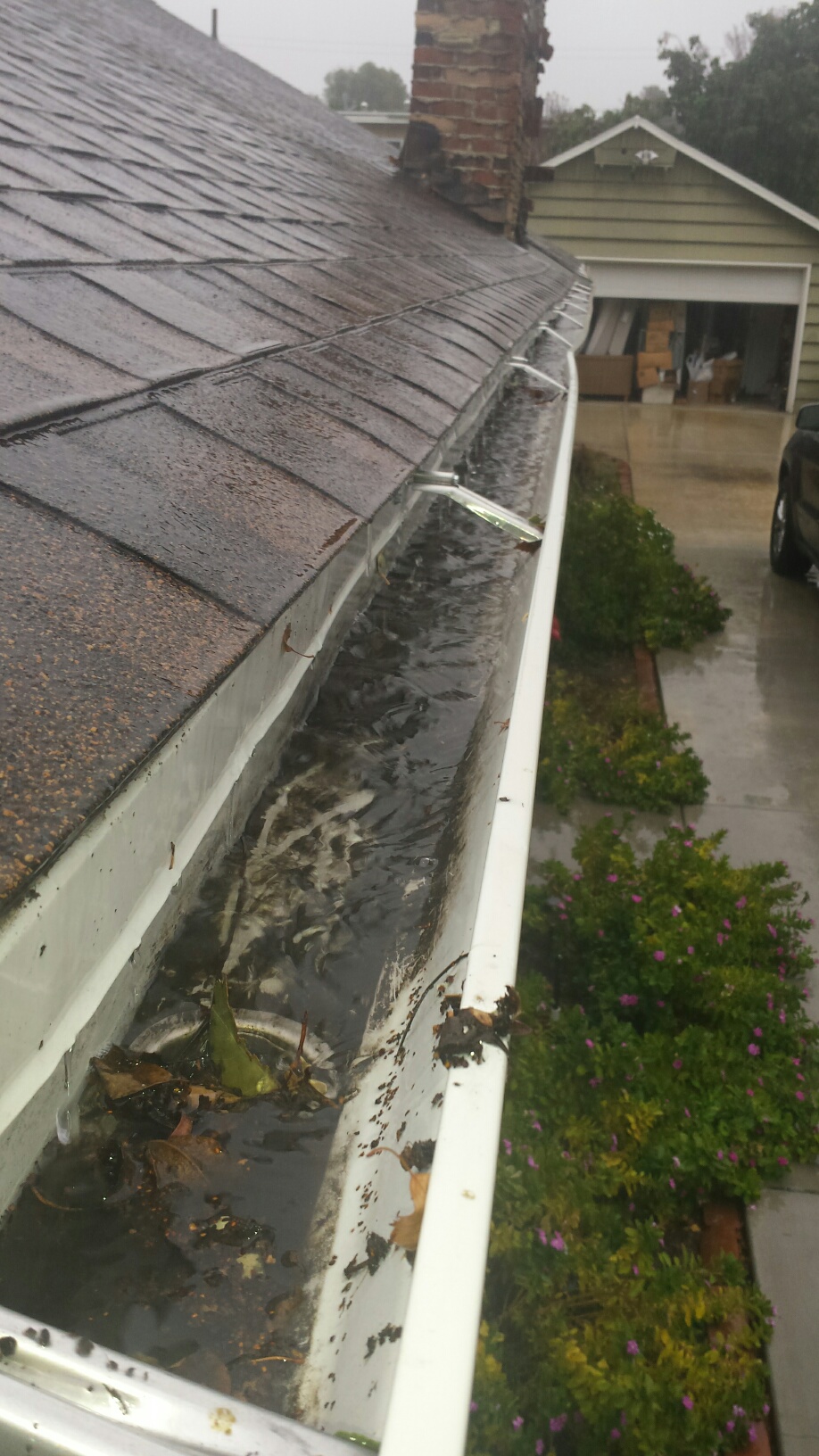 Prevent water damage by inspecting the rain gutters in your home