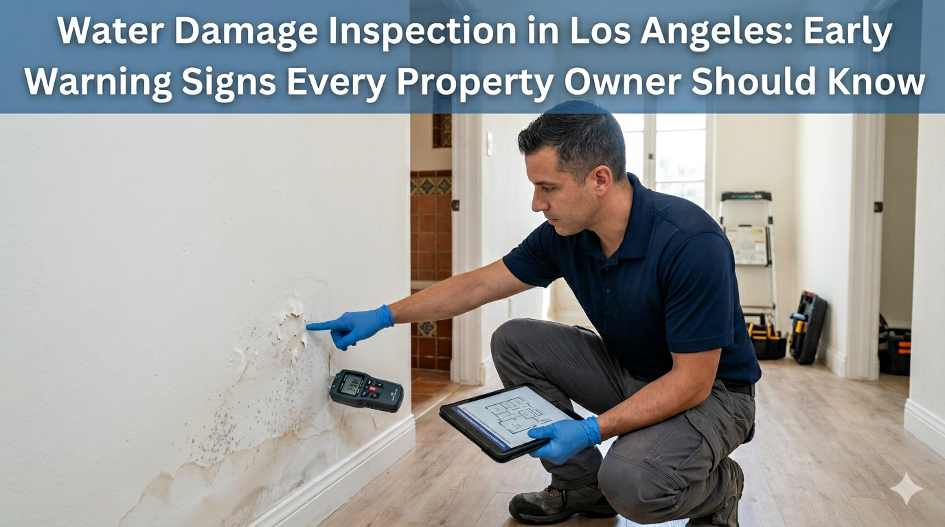 FunGuy Mold Inspections | Water Damage Inspection in Los Angeles: Early Warning Signs Every Property Owner Should Know