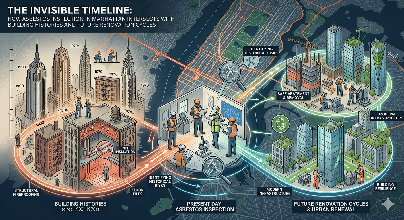 FunGuy Mold Inspections | The Invisible Timeline: How Asbestos Inspection in Manhattan Intersects with Building Histories and Future Renovation Cycles