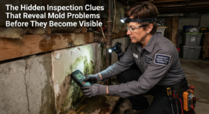 FunGuy Mold Inspections | The Hidden Inspection Clues That Reveal Mold Problems Before They Become Visible FunGuy Mold Inspections | The Hidden Inspection Clues That Reveal Mold Problems Before They Become Visible